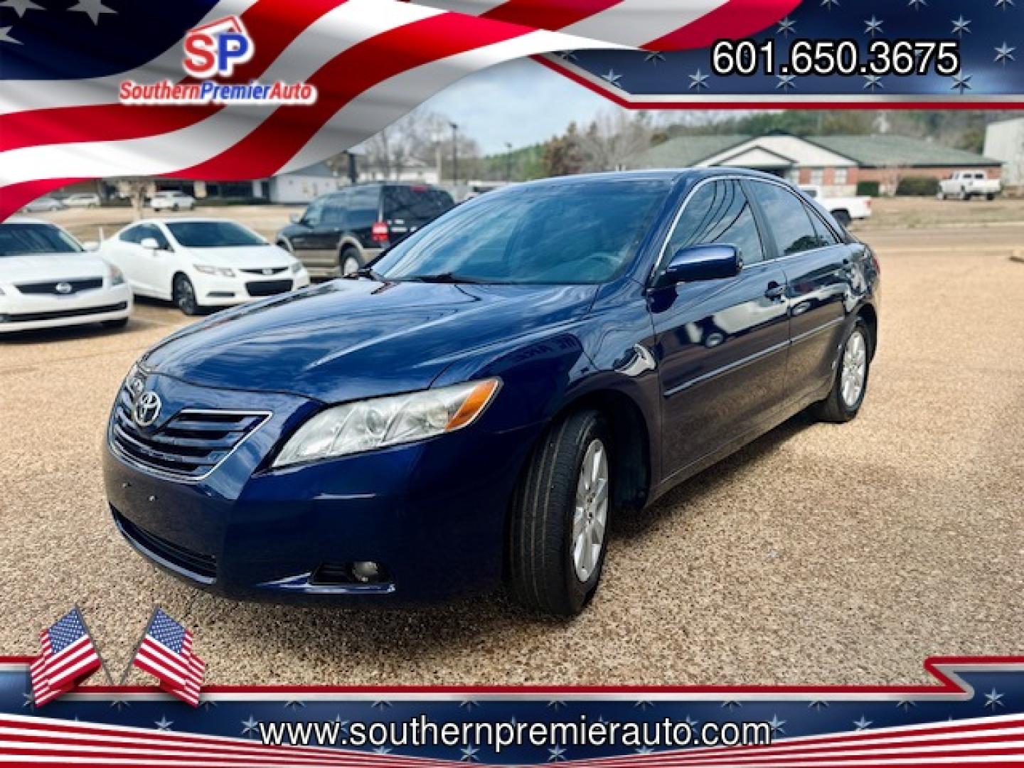 2008 BLUE TOYOTA CAMRY CE; SE; LE; XL (4T1BE46K48U) , located at 922 W. Beacon St., Philadelphia, MS, 39350, (601) 650-3675, 32.770447, -89.127151 - Photo#2